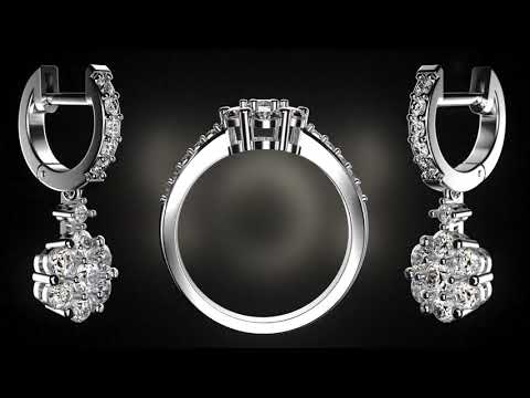 Діамантова краса від ювелірного заводу Золотий Вік