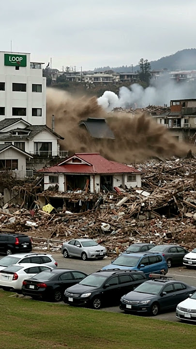 'Earthquake Triggers Deadly Tsunami!' #tsunami #shorts #viralshorts