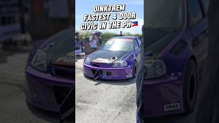 meet vannitec oinktrem the fastest honda civic 4 door in the Philippines versus a nissan r35