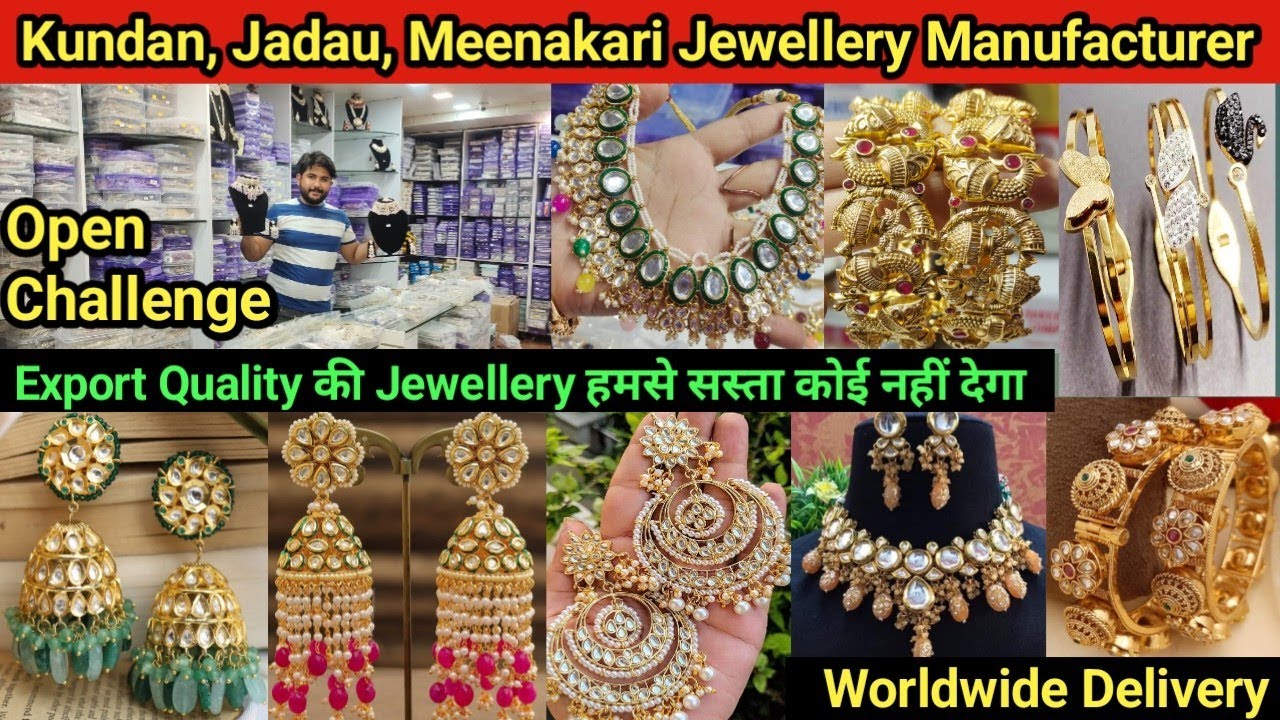 Latest Exclusive Kundan Jewellery Collection 2023 | New Real Kundan Necklaces & Bangles with Price