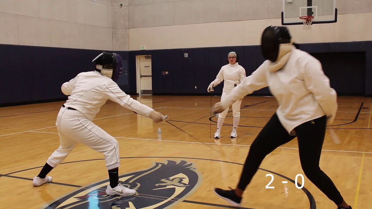 Fencing bout 17 YouTube