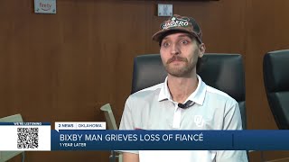 'It's rocky': Bixby man reflects on 2025 crash that killed his fiancée