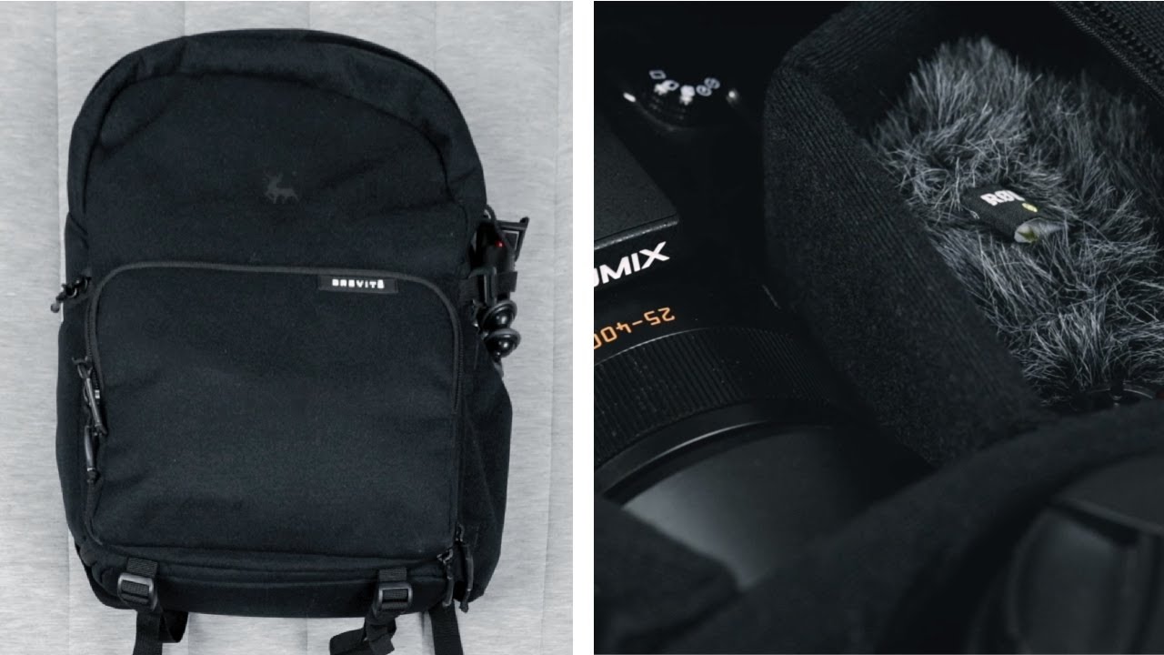 Brevite Jumper Camera Backpack Review Stylish and functional YouTube