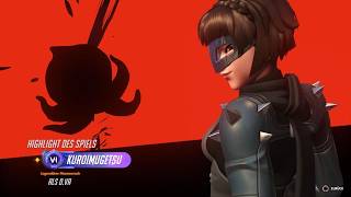 [Overwatch] D.Va Highlight - 5 Kill Ultimate - [P5 Theme]
