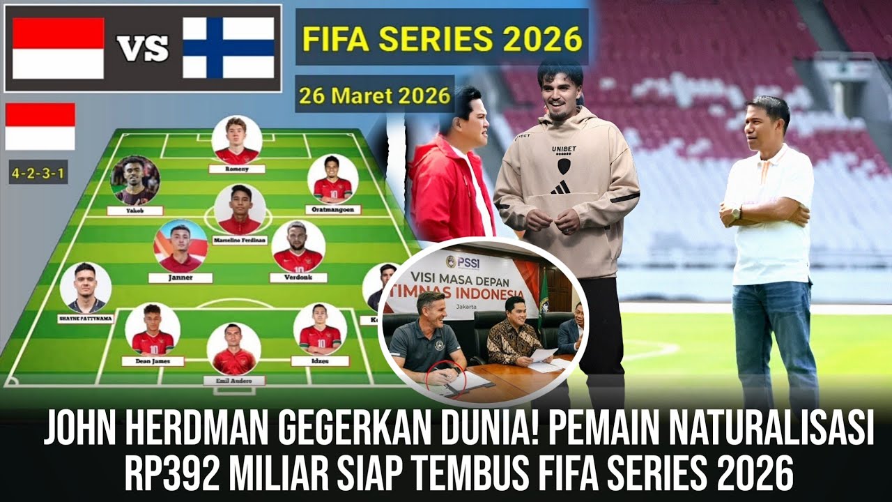 RP392 MILIAR UNTUK SATU PEMAIN! STRATEGI GILA JOHN HERDMAN JELANG FIFA SERIES 2026