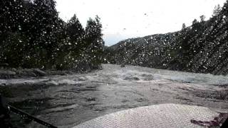 Gambler jetboat does landslide in boise, Idaho