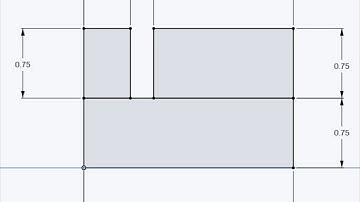 Using Onshape to sketch, dimension and extrude.
