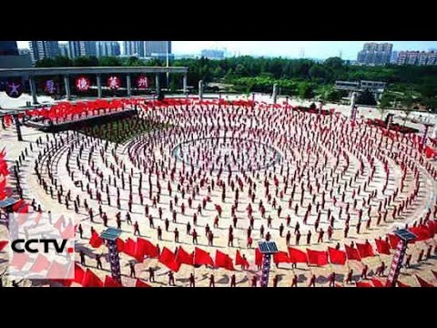 2000 students in Shandong Province prepare for CCTV's Children's Day Gala