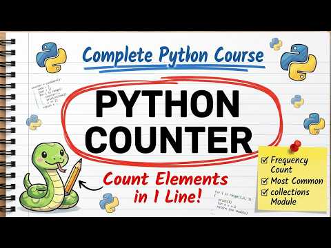 What is Python Counter? 🔥 | Collections Counter | Python Tutorial