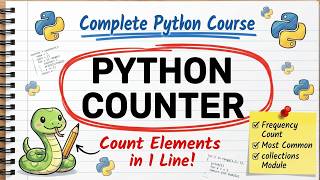 Information What is Python Counter 🔥 | Collections Counter | Python Tutorial Guide