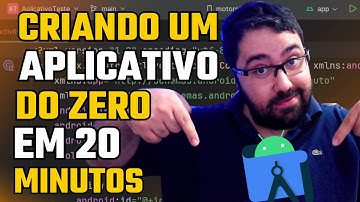ANDROID STUDIO | COMO CRIAR UM APLICATIVO DO ZERO EM 20 MINUTOS