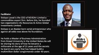 Famous Cracking the Billionaire Code with Ibidapo Lawal Profile