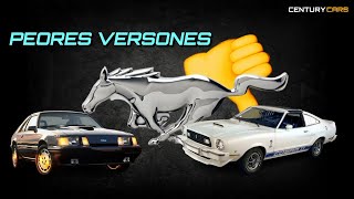 Las PEORES versiones del Ford Mustang