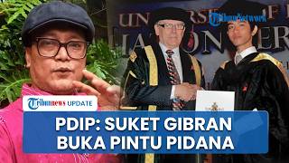 Politisi PDIP: Kontroversi Suket Gibran Buka Pintu Pidana, Pemohon dan Penerbit Bisa Ditangkap