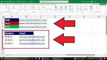 Cómo dejar de Crear Hipervínculos Automáticamente al Ingresar Correos y Direcciones Web en Excel