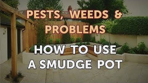 How to Use a Smudge Pot