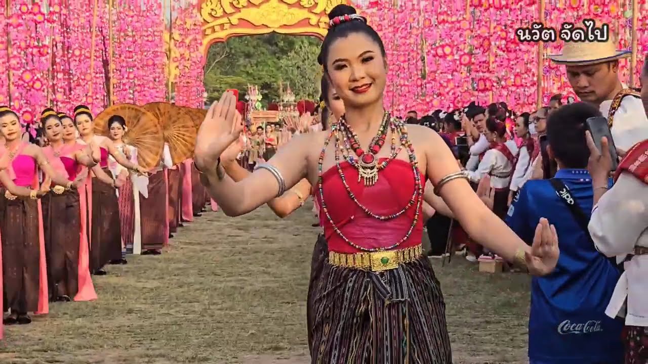 #4k #ที่สุด #ความงาม #ขบวนแห่ #ทะเลธุงอีสาน #พระธาตุยาคู งานเทศกาล “มาฆปูรณมีบูชา #travel #thailand 