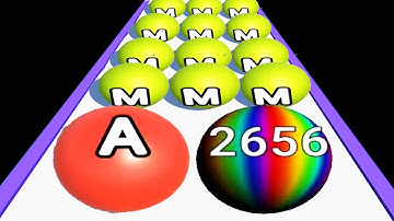 AZ Ball Run Rush 2048 vs 2048 Master of Doubling