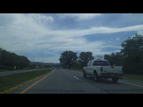 Driving from North Bennington to Bennington,Vermont