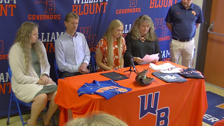 2019 College Signing - Sydney Ritter