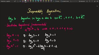 Logaritmi formule-Recapitulare bac teorie si exercitii-Meditatii matematica-Invata matematica usor