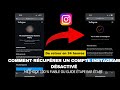 comment débloquer un compte Instagram désactivé de façon permanente