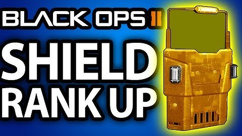 Black Ops 2 Fastest Way to Rank Up Assault Shield BO2 Tips and Tricks