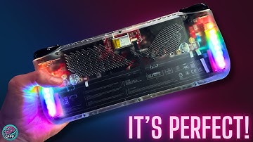 The Ally X Backplate You NEED! Lower Temps with the JSAUX RGB BACKPLATE! #rogally #rogallyx #jsaux