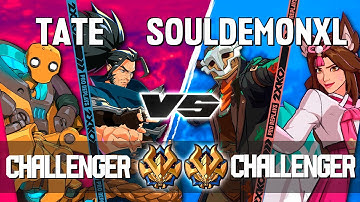 2XKO ▰ TATE (Yasuo-Blitzcrank) vs SOULDEMONXL (Ekko-Ahri) ▰ 2XKO Pro level replays