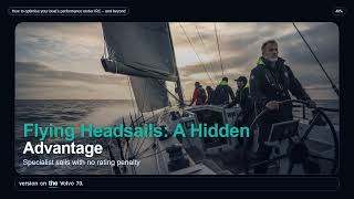 How to optimise your boat's performance under IRC – and beyond