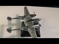 warplane P-38 LIGHTNING, JRV i PVO 1/72 Hobby Boss Full Video Build