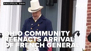 Ohio town recreates America's Guest Tour, a 200-year-old historical event