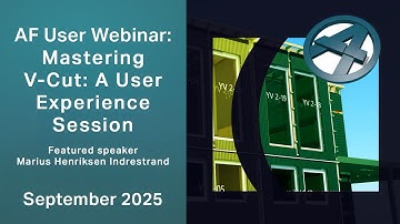 ArchiFrame September 2025 User Webinar Mastering V-Cut A User Session - Marius of Støren Treindustri