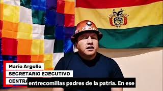 DESDE LA CLANDESTINIDAD, MARIO ARGOLLO LLAMA "TRAIDORES" A SENADORES Y PIDE LA UNIDAD DEL PUEBLO 