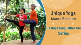 Hastapadangusthasana Series || Unique Yoga Asana Session screenshot 5