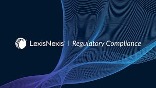 Details Introducing LexisNexis Regulatory Compliance Update