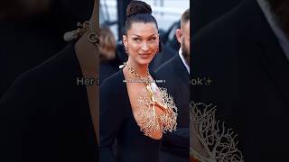 Bella Hadid's most memorable look✨ (the Schiaparelli lung dress) Happy #birthday, #bellahadid !