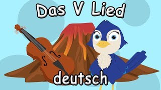 Das V-LIED - ABC song für Kleinkinder - Phonics Song Letter V german - Kinderlieder zum mitsingen