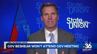 Governor Beshear won't attend Governors meeting