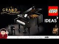 LEGO IDEAS Grand Piano Set Reveal