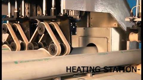 Automatic PVC Pipe Belling Machine