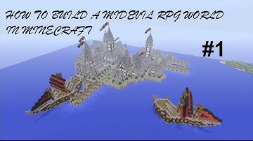 How to build a Medieval RPG World in Minecraft - Episode 1 ( Xbox 360 )