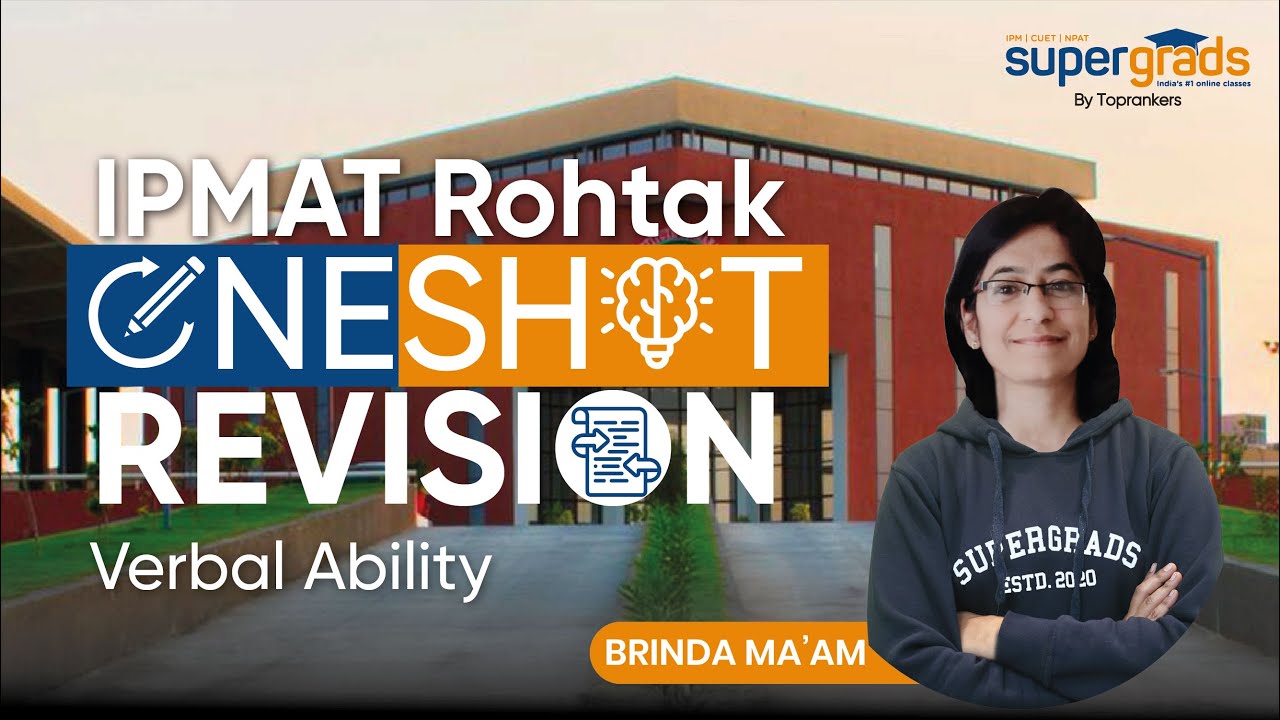 IPMAT Verbal Ability | Verbal Ability Revision for IPMAT Rohtak | IPMAT ...