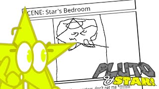 Pluto & Star! - "Starry's Nightmare" early storyboard (2023)