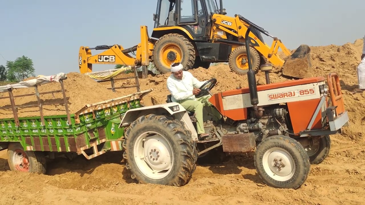 #Swaraj 855 old model full power पूरी ताकत लगाते हुए पुराना मॉडल #Pawan Sangwan Jind