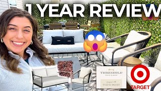 I Did NOT Expect This 🤯 | Target Outdoor Furniture Review 1 Year Later | Hunner's Designs by Hunner's Designs 4,151 views 1 year ago 8 minutes, 38 seconds