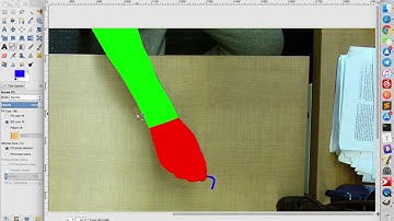 How to label a image by GIMP
