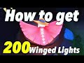 How to get 200 winged lights   12 wedge cape  sky children of the light  noob mode