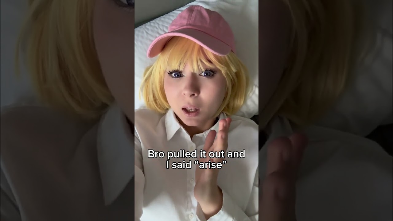 Bro pulled it out and I said "arise"...