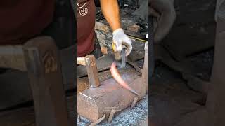Traditional Blacksmith Skills In Making Agricultural Tools... シ